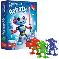 Trefl GRA Connect Roboty 02888, Kit robotique, Multicolore