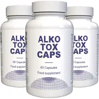 IncHealth GmbH Alkotox - 180 gélules (3x60) hautement dosées - Recette originale suisse - Végétalienne et végétale, avec vitamines et minéraux - Lot de 3
