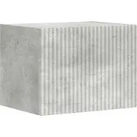 Syfax Meuble TV mural Béton 39 x 31 x 29,5 cm Bois d'ingénierie