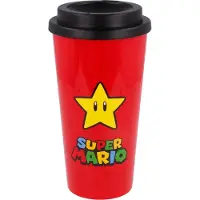 Super mario - Tasse à double paroi, 520 ml, Tasse, Multicolore