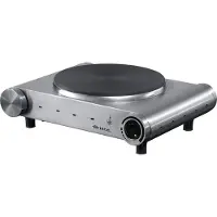 Ariete 993 Cuisinière électrique de voyage plaque en fonte 1500W acier inoxydable