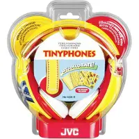 JVC TINYPHONES HA-KD5 - Casque - circum-aural - filaire - fiche 3,5 mm - rouge