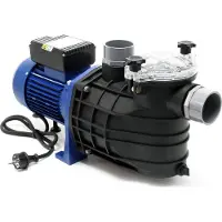 Wiltec Pompe piscine 2200 W – Débit 26400 l/h – Hauteur refoulement 18 m – Pompe de filtration et de circulation pour Filtre Eau – Pool Whirlpool Bain remous Jardin