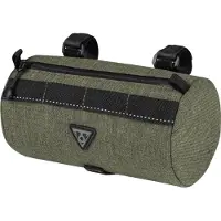 Topeak Sacoche De Guidon Vélo Fine 1,5 Litre Coloris Vert - Rangement Compact -