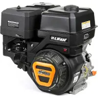 Wiltec LIFAN KP460 Moteur Essence 25mm 15,6 CV Monocylindre Plaques vibrantes et Machines de construction Engins de chantier Moteur 4 temps refroidi par air