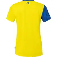 Kempa T-shirt Athletics 29 pour femmes - jaune citron/bleu roi, taille : XXL