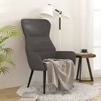 Prolenta Maison Exclusive - Fauteuil relax tissu gris foncé