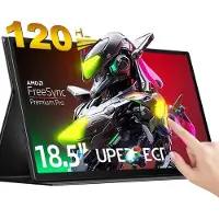 OEM Moniteur portable à écran tactile, fréquence de rafraîchissement de 120Hz, visuels HDR, prise EU