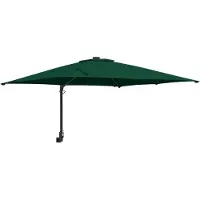 Syfax Parasol de jardin Vert 248,5 x 247,5 x 160 cm