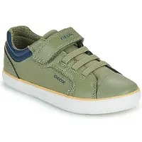Geox Baskets basses enfant J GISLI BOY A garcons - Kaki - 29