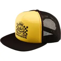 Troy Lee Designs Friday Night Trucker Cap Jaune,Noir
