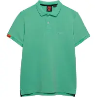 Superdry Vint Destroy Short Sleeve Polo Vert L Homme