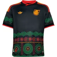 Adidas Jamaica Enfant - T-Shirts, Noir - Taille 135 - 140 CM - Poly Jersey