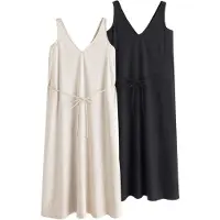 The Set Robe beige / noir