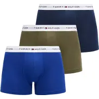 Tommy Hilfiger Boxers TRUNK X3 hommes - Multicolore - EU M