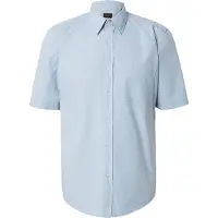 BOSS Relegant6 01 Short Sleeve Shirt Bleu M Homme