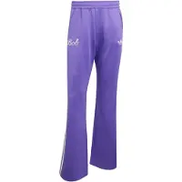 Adidas Pantalon de sport 'Bob Marley' violet / blanc