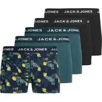 Jack & Jones Boxers 'JACJAKE' marine / bleu marine / jaune / noir