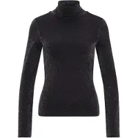 Guido Maria Kretschmer Women T-shirt 'Rana' noir / argent