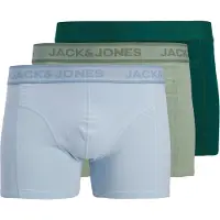 Jack & Jones Boxers 'JACWESLEY' bleu clair / kaki / sapin / vert pastel