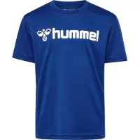 Hummel T-Shirt fonctionnel bleu cobalt / blanc