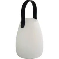 Assheuer & Pott Lampe de table Niels, hauteur : 160 mm, blanche