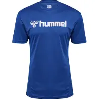 Hummel T-Shirt fonctionnel bleu cobalt / blanc