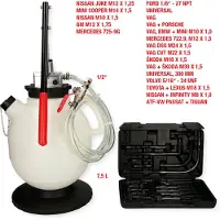 Ks Tools Gonfleur de boîte de vitesse avec adaptateur 15 pièces