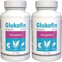 IncHealth GmbH Glukofin - 120 gélules (2 x 60 gélules) - Lot de 2