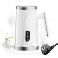 OEM BioloMix Mousseur à lait, fonctionnalité 4 en 1, puissance 500W, capacité de moussage 150ml, 220V EU BLANC