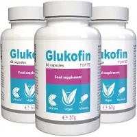 IncHealth GmbH Glucofin - 180 gélules (3 x 60 gélules) - 3 paquets