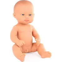 Miniland Poupée bébé caucasienne 32 cm Orange Orange One Size
