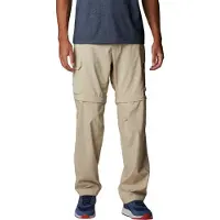 Columbia - Pantalon de randonnée convertible - Silver Ridge Utility Convertible Pant Ancient Fossil pour Homme - Taille 30 US - Gris