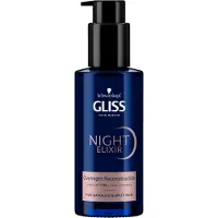 GLISS Traitement de nuit régénérant sans rinçage pour les cheveux abîmés et les pointes fourchues, 100ml