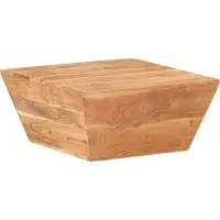 vidaXL Table basse en forme de V 66x66x30 cm Acacia massif - Table basse - Tables basses - Tables d'appoint