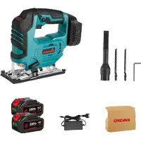 OEM Scie sauteuse sans fil sans balais, 3500 tr/min, puissance 1000 W, 2 batteries EU-Stecker