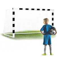 B2X But de football 300 x 160 x 90 cm NS-460 noir/blanc