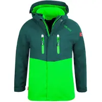 TROLLKIDS Veste imperméable 418-308 vert pour enfant