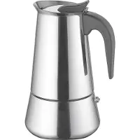 Weiss WEIS Cafetière Espresso 6 tasses acier inoxydable