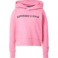 Superdry Sweat-shirt rose / noir
