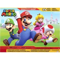 Northix Super Mario Bros Advent Calendar with 24 Collectible Items