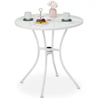 Northix Table de jardin avec trou pour parasol