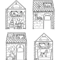 BANKERS BOX Maison de jeu XL anniversaire, carton ondulé certifié FSC, blanc, à partir de 3 ans, L 813 x P 813 x H 1213 mm, blanc