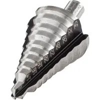 Wolfcraft 2585000 Step Drill 8-35 Mm Argenté