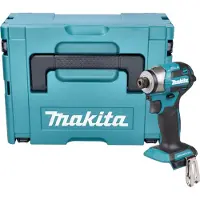 Makita DTD 173 ZJ Clé à choc sans fil 18 V 180 Nm 1/4" Brushless + Makpac - sans batterie, sans chargeur