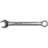 Bahco Stainless Steel Offset 13 Mm 150 Mm Combination Wrench Argenté