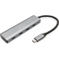 Digitus Da-70246 Hub Argenté