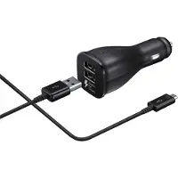 Samsung USB Type-C Dual Chargeur de voiture 1,5 M Noir 2 A