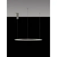 Nova Luce Lustre LED Tarquin , Variante : argent, Ø 800 mm, 46 W LED, 1708 lm