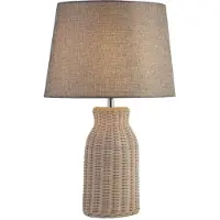 Searchlight Lampe de table Tablu brun